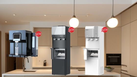 Household Bottom Load Water Dispenser with Ice Maker and Bullet/Nugget Ice Options