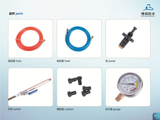 Steel Core Material Rubber Pipe Hose 5 Meter for Injection Resin Core Functionality