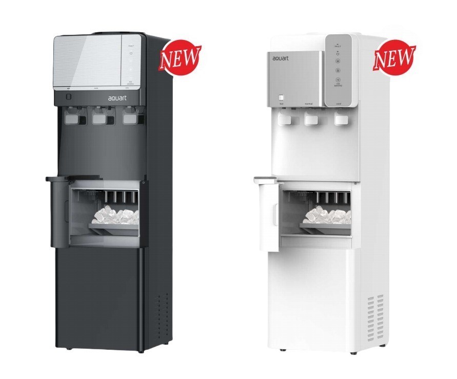 Household Bottom Load Water Dispenser with Ice Maker and Bullet/Nugget Ice Options