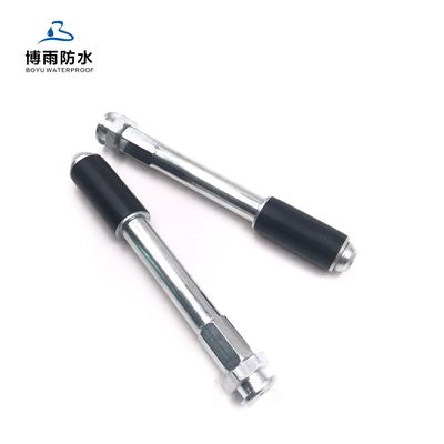 Building Coating M8 Flat Head Nipple Steel Injection Packers 16*120mm