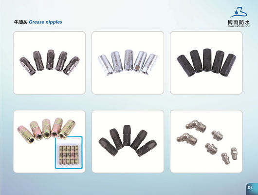 Grey Aluminum Custom Waterproof Grouting Injection Packers with Short Cut