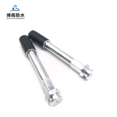 Building Coating M8 Flat Head Nipple Steel Injection Packers 16*120mm