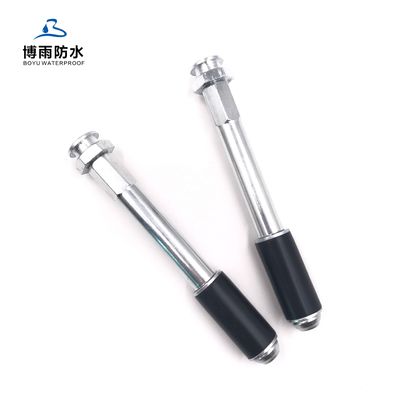 Building Coating M8 Flat Head Nipple Steel Injection Packers 16*120mm
