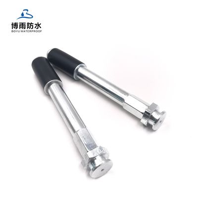 Building Coating M8 Flat Head Nipple Steel Injection Packers 16*120mm