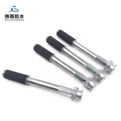 Building Coating M8 Flat Head Nipple Steel Injection Packers 16*120mm